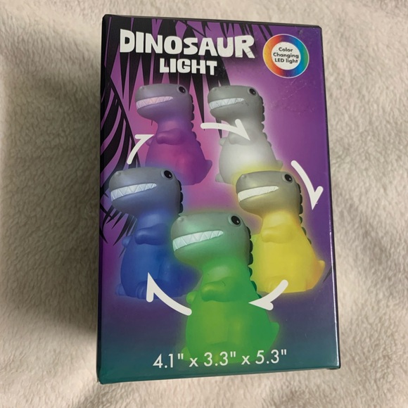 Color Changing LED Dinosaur Light, Decorative Lamp - Picture 4 of 6